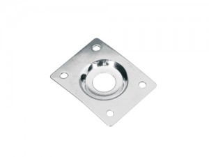 BOSTON JP-1-C - JACK PLATE VIERKANT VERCHROOMD