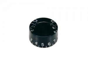 BOSTON KB-110 - KNOP LOEPMODEL TRANSPARANT ZWART