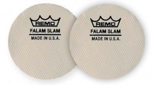 REMO KS-0004-PH 2 STUKS - BASSDRUM FALAM SLAM PATCH 4" WIT