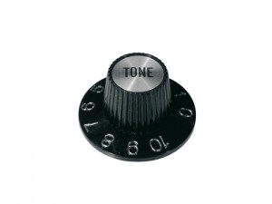 BOSTON KS-260-T - KNOP ZWART CHROOM SG TONE