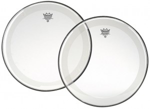 REMO P4-0310-BP - DRUMVEL 10" CLEAR POWERSTROKE 2 stuks afgebeeld