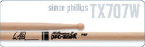 PROMARK TX707W - DRUMSTOKKEN USA HICKORY SIMON PHILLIPS