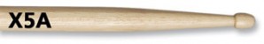 VIC FIRTH X5A EXTREME - DRUMSTOKKEN HICKORY 5A EXTRA LANG