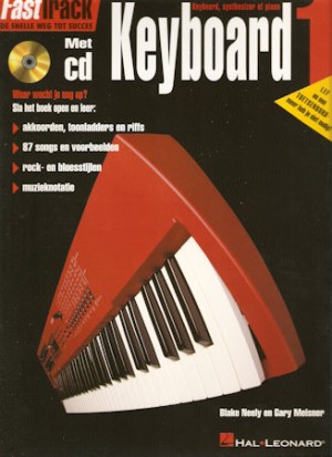 BLADMUZIEK + CD - FASTTRACK KEYBOARD 1