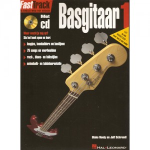 BLADMUZIEK METHODE + CD - FASTTRACK BASGITAAR DEEL 1