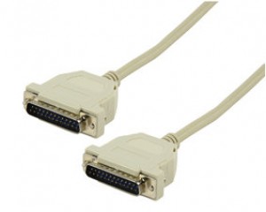 CABLE-103 - KABEL 25PM-25PM 1.8MTR
