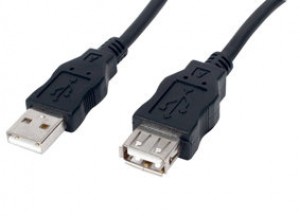 VALUELINE VLCP60011B20 - KABEL USB 2.0 A VERLENG 2.0MTR