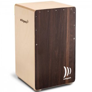 SCHLAGWERK CP408 DARK OAK - CAJON 2IN-ONE SNARE 30X30X50CM