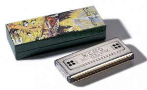 HOHNER ECHO HARP 54/64 CG WENDER - MONDHARMONICA C/G 64 STEMMEN