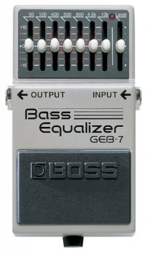 BOSS GEB-7 - GITAAREFFECT BASS EQUALIZER