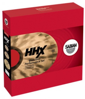 SABIAN HHX 15005XEP EVOLUTION + GRATIS 18" O-ZONE CRASH - BEKKENSET 14/16/20" PERFORMANCE