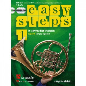 KASTELEIN, JAAP - EASY STEPS 1 HOORN + 2CD + DVD
