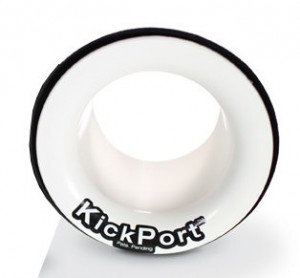 KICKPORT PORT-1W - BASREFLEX POORT VOOR BASSDRUM WIT