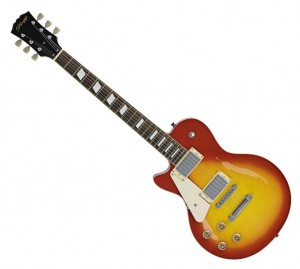 STAGG L320LH-CS LINKSHANDIG (B-STOCK) - GITAAR ELEKTRISCH LP MODEL CHERRY SUNBURST LEFTY