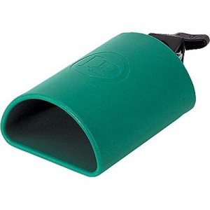 Latin Percussion LP1307 groen kunststof Blast Block met een lage toon.