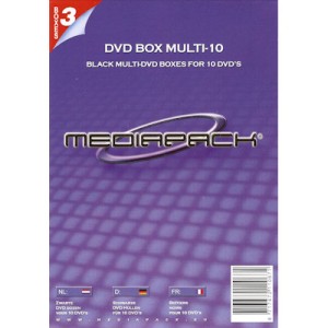 MEDIAPACK 977 3-PACK - DVD DOOS 10 DISCS