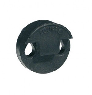 MV-73-RU PER/STUK - DEMPER VIOOL RUBBER TOURTE ROND