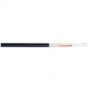 TASKER TASR-C118-BLACK PER/MTR. - KABEL AUDIO 2X0.14 ZWART