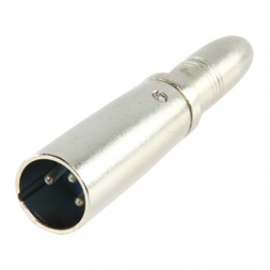 XLR-3MJPSF - ADAPTER XLR MALE-JACK STEREO FEMALE