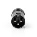 XLR kant van de NEDIS COTP15930BK - ADAPTER 