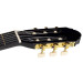 Headstock van de A.MARTINEZ MTC-080-B BLACK - GITAAR KLASSIEK ZWART