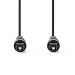 Vooraanzicht van de NEDIS CAGL25000BK50 - KABEL OPTISCH TOSLINK 5MTR