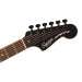Headstock van de SQUIER JAZZMASTER AFFINITY LRL BPG BHW MH MBK LTD - GITAAR ELEKTRISCH METALLIC BLACK LAUREL FINGERBOARD