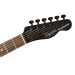 Headstock van de SQUIER TELECASTER AFFINITY LRL BPG BHW MH MBK LTD - GITAAR ELEKTRISCH METALLIC BLACK LAUREL FINGERBOARD