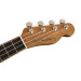 Headstock van de FENDER ZUMA UKE NATURAL WN - UKELELE CONCERT SAPELE SATIN WALNUT FINGERBOARD