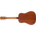 Achterkant van de FENDER FA-15 3/4 STEEL MOONLIGHT BURST W/BAG WN - GITAAR WESTERN DRIEKWART GRIJS / ZWART + DRAAGTAS
