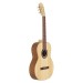 Zijaanzicht van de KREMONA GG65S GREEN GLOBE - GITAAR KLASSIEK SOLID SPRUCE AND SAPELE