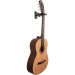 Gebruiksvoorbeeld van de HERCULES GSP-38WBK+ GUITAR HANGER - GITAAR WANDHAAK MET GRIJPERS + ZWART HOUTEN BASIS