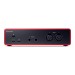 Achteraanzicht van de FOCUSRITE SCARLETT 2I2 4TH GEN - AUDIO INTERFACE USB 2 XLR IN / 2 OUT