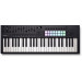 Bovenaanzicht van de NOVATION LAUNCHKEY-49-MK4 - MIDI CONTROLLER KEYBOARD 49 TOETSEN 16 PADS
