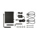 SHURE BLX14R HEADSET SYSTEM + PGA31 M17 - MICROFOON DRAADLOOS HOOFDMICROFOON & BODYPACK ZENDER afgebeeld met meegeleverde accessoires