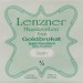 LENZNER 1000-44 BALL END - SNAREN VIOOL 4/4 STEEL & ALUMINIUM oude verpakking