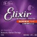 ELIXIR 11102 NANOWEB MEDIUM - SNAREN 013-056 BRONZE oude verpakking