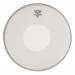 REMO CS-0114-10 CONTROLLED SOUND COATED - DRUMVEL 14" RUW WIT ZWARTE DOT ONDERKANT