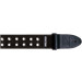 DUNLOP D38-19BK - GITAARRIEM ZWART MET RINGEN