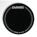 EVANS EQPB1 2-PACK - BASS DRUM PATCH ENKEL ZWART