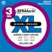 D'ADDARIO EXL120 3 PACK - SNAREN 009-042 NICKELWOUND oude verpakking