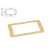 BOSTON HPF-02-SCR PICKUP RING IVOOR - ELEMENTRAAM HUMBUCKER LAAG PLAT