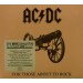 AC/DC - FOR THOSE ABOUT TO ROCK - cd