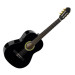 A.MARTINEZ MTC-080-B BLACK - GITAAR KLASSIEK ZWART
