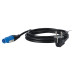 DAP 90525 - STROOMKABEL POWERCON NAAR SCHUKO 3X 2.5 MM 10MTR