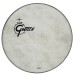 GRETSCH GRDR22O OFFSET LOGO - DRUMVEL 22" FIBERSKYN BASSDRUM RESONANTIE