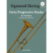 HERING, SIGMUND - 40 PROGRESSIVE ETUDES TROMBONE + CD