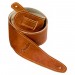 FENDER BALL GLOVE LEATHER STRAP BROWN - GITAARRIEM BRUIN LEDER 6CM BREED