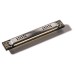 HOHNER KREUZWENDER 5348 F TREMOLO - MONDHARMONICA 48 TONEN HOUTEN KAM