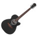 IBANEZ VC44CE-WK OPEN PORE - GITAAR WESTERN CONCERT WEATHERED BLACK + EQ CA